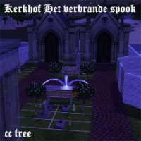 Kerkhof Het verbrande spook